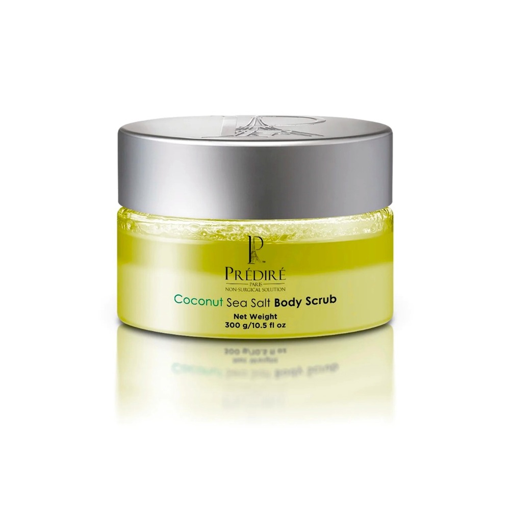 PREDIRE PARIS
Coconut Sea Salt Exfoliating Body Scrub with Argan Oil & Vit E